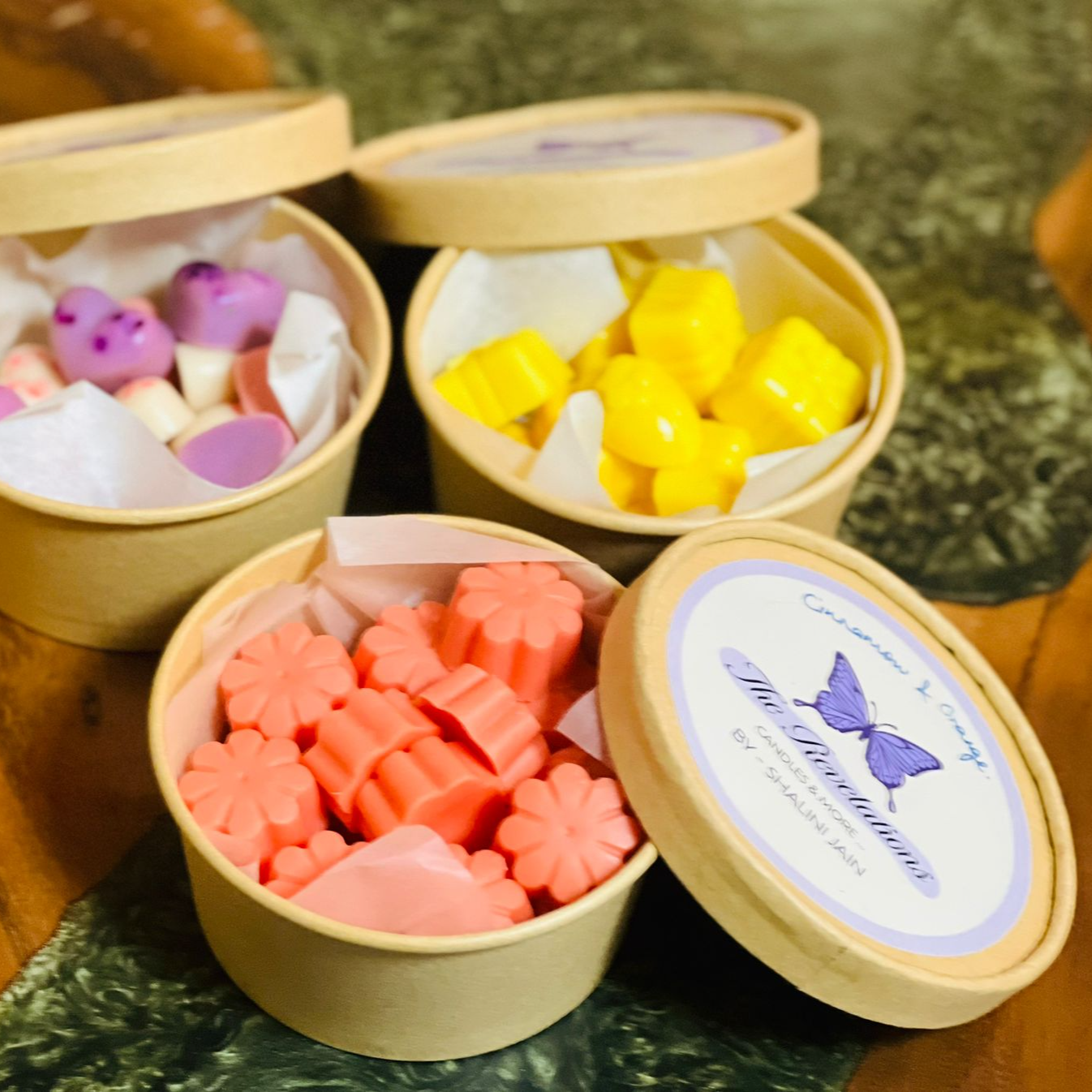 Scented Wax Melts (Box of 20 Pieces)